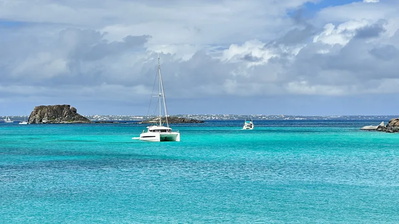Grand-Case Anchorage — Zéphyr Catamaran